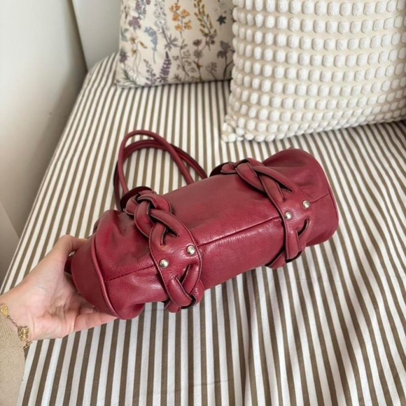 VINTAGE RED SHOULDER BAG - Picture 4 of 7